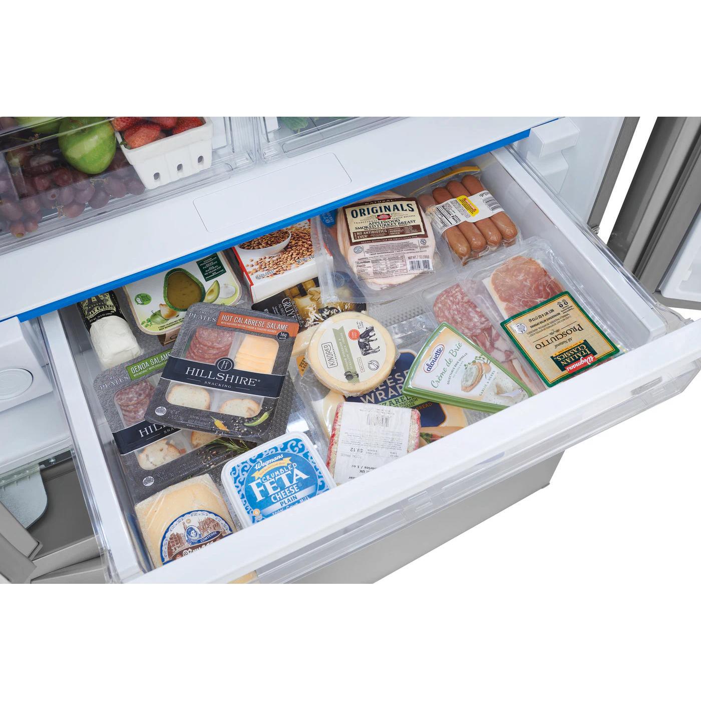  Frigidaire 36-inch, 28.8 cu. ft. Freestanding French 3-Door Refrigerator with Ice Maker FRFN2813AF IMAGE 7