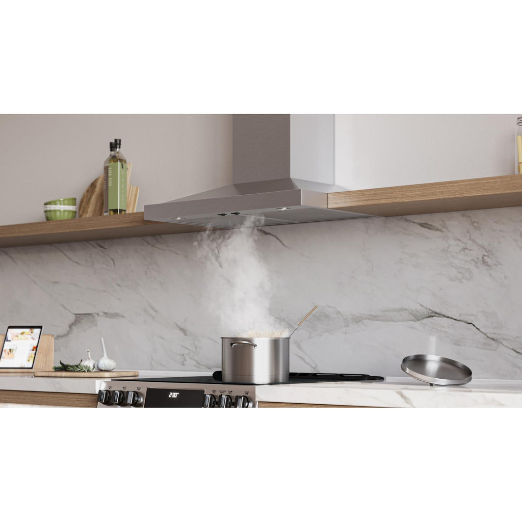  Broan 30-inch Pyramid Chimney Hood EWS1306SS IMAGE 4