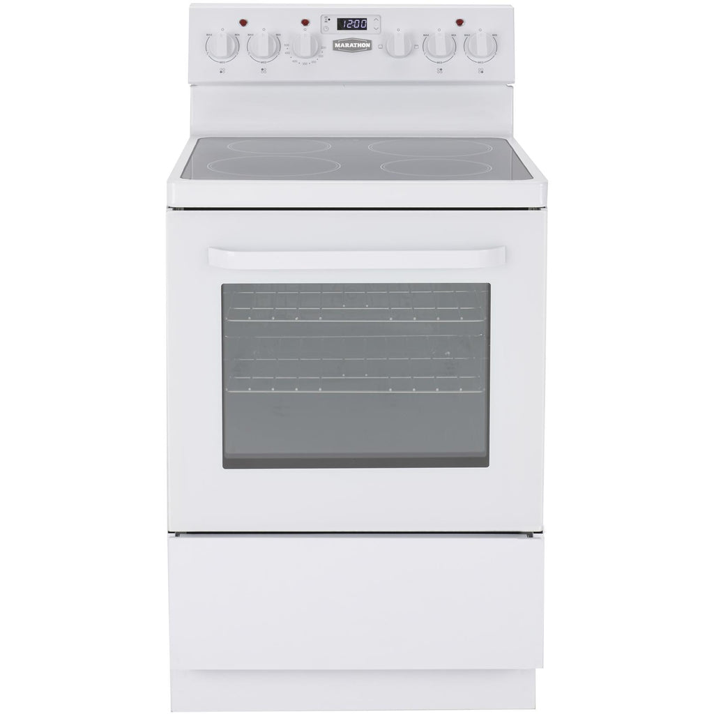  Marathon 24-inch Freestanding Electric Range MER245W-2 IMAGE 1