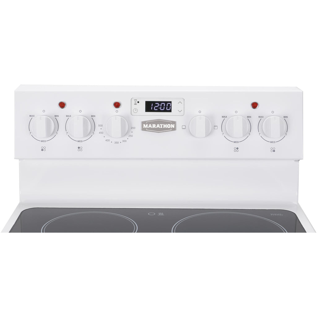  Marathon 24-inch Freestanding Electric Range MER245W-2 IMAGE 3