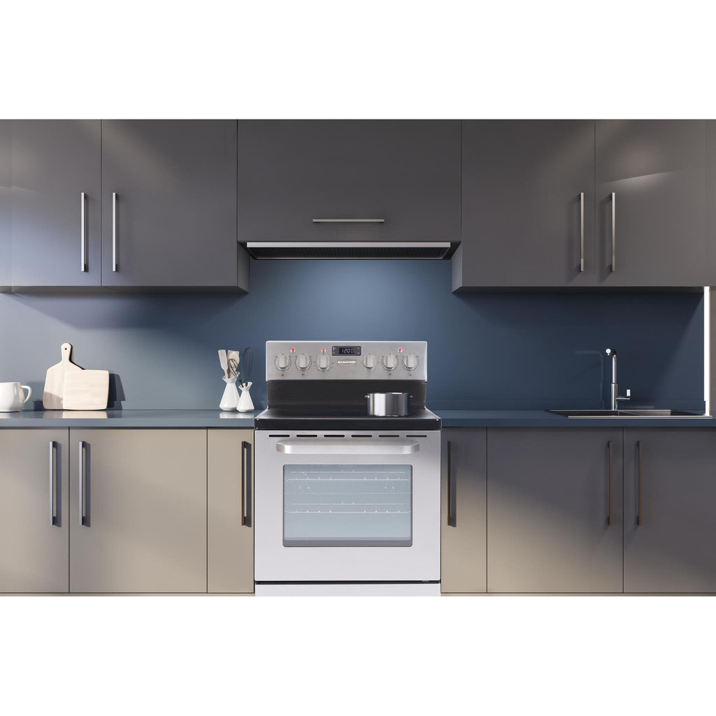  Marathon 24-inch Freestanding Electric Range MER245SS-2 IMAGE 3