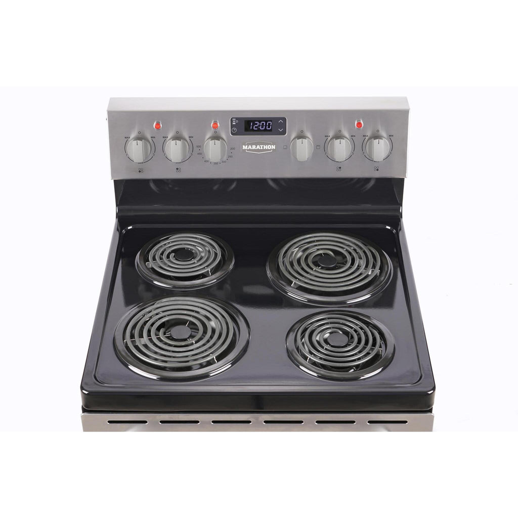  Marathon 24-inch Freestanding Electric Range MER241SS-2 IMAGE 3