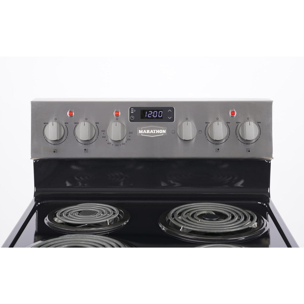  Marathon 24-inch Freestanding Electric Range MER241SS-2 IMAGE 4