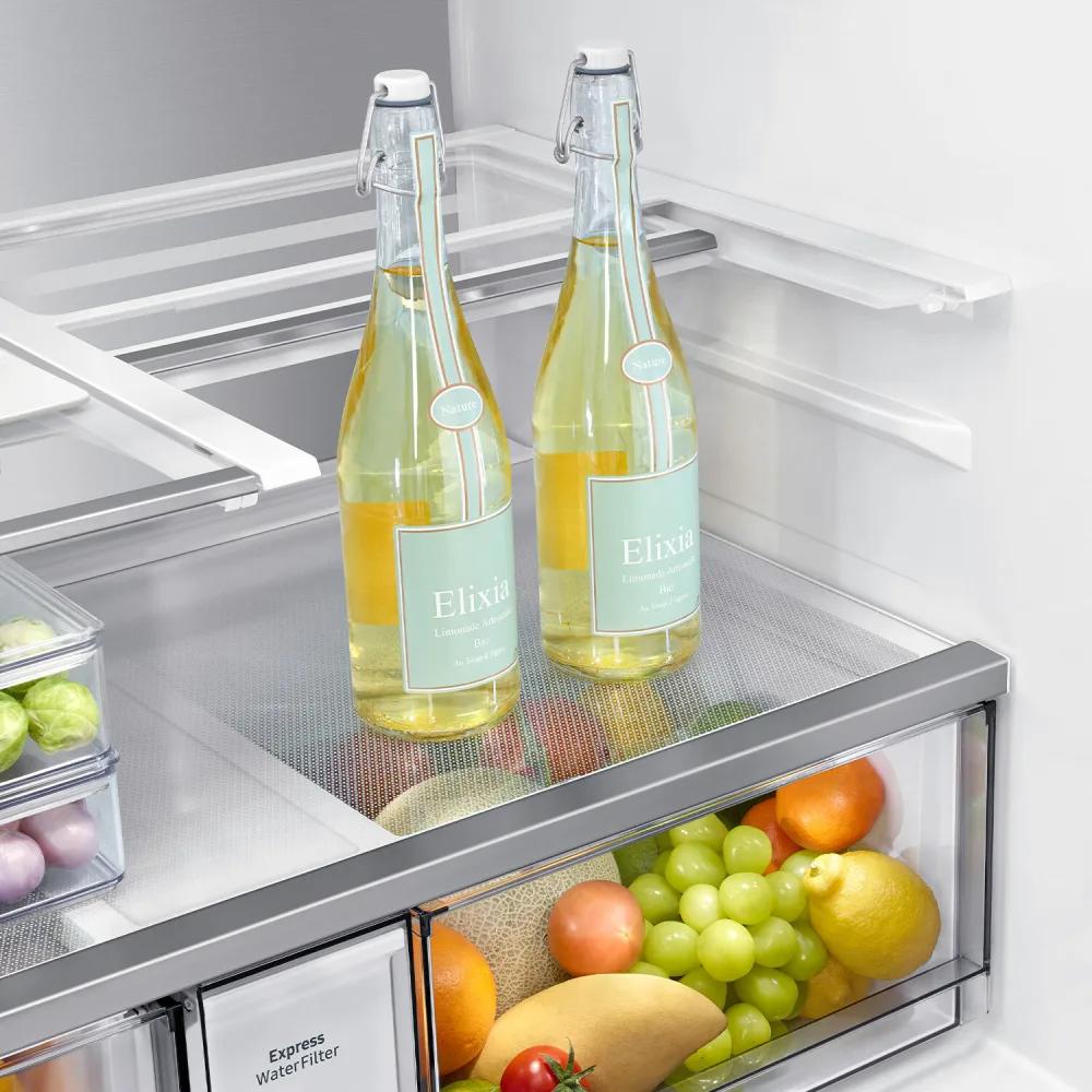 Samsung Bespoke 36-inch, 28.6 cu. ft. Freestanding 4-Door Refrigerator with Wi-Fi RF29DB9600QLAA IMAGE 4