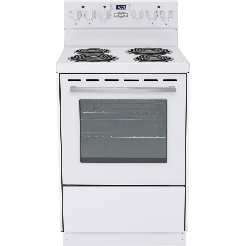  Marathon 24-inch Freestanding Electric Range MER241W-2 IMAGE 1
