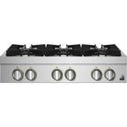  JennAir 36-inch Gas Rangetop JGCP436HLSP IMAGE 1