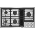  JennAir 36-inch Built-In Gas Cooktop with Downdraft Ventilation System JGD3536GSSP IMAGE 1