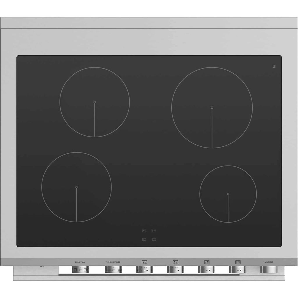  Fisher & Paykel 30-inch Freestanding Electric Induction Range with Self-Cleaning Oven OR30SDI6X1SP IMAGE 3