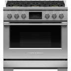  Fisher & Paykel 36-inch Freestanding Dual-Fuel Range with 6 Burners RDV3366NSP IMAGE 1
