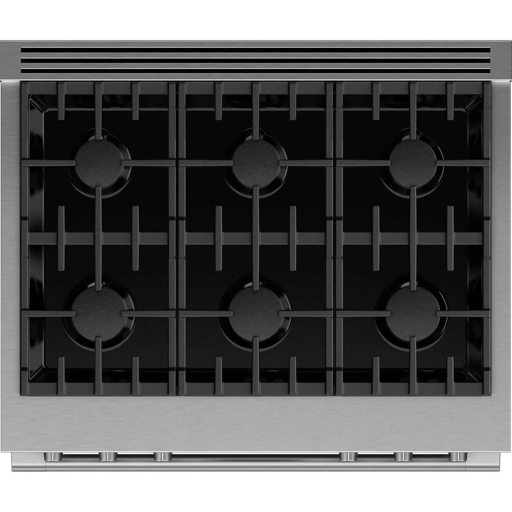  Fisher & Paykel 36-inch Freestanding Dual-Fuel Range with 6 Burners RDV3366NSP IMAGE 3