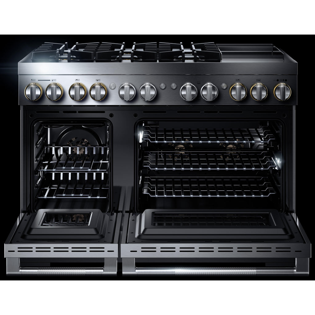  JennAir 48-inch Freestanding Dua-Fuel Range with JennAir® Culinary Center JDRP548HLSP IMAGE 3