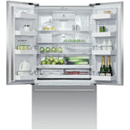  Fisher & Paykel 36-inch, 20.1 cu.ft. Freestanding French 3-Door Refrigerator RF201ADUSX5NSP IMAGE 2