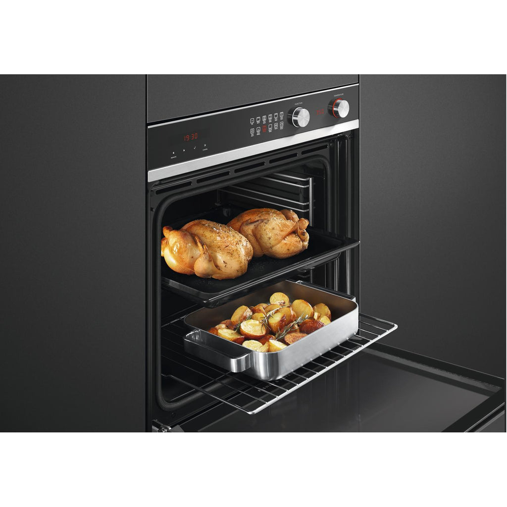  Fisher & Paykel 24-inch, 3.0 cu.ft. Built-in Single Wall Oven with 11 Functions OB24SCDEX1SP IMAGE 3