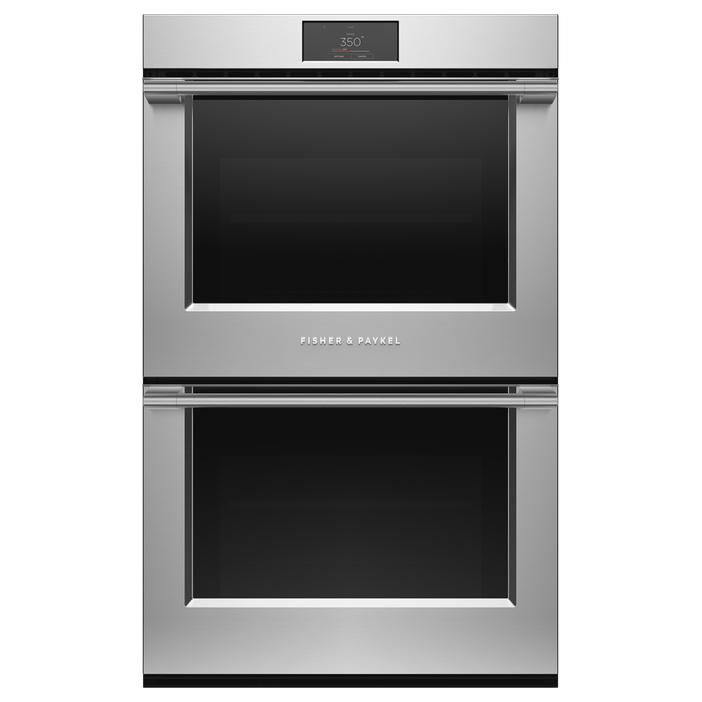  Fisher & Paykel 30-inch, 8.2 cu. ft. Built-In Double Wall Oven OB30DPPTX1SP IMAGE 1