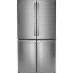  GE Profile 36-inch, 28.4 cu. ft. French 4-Door Refrigerator with Built-In WiFi PAD28BYTFS IMAGE 1