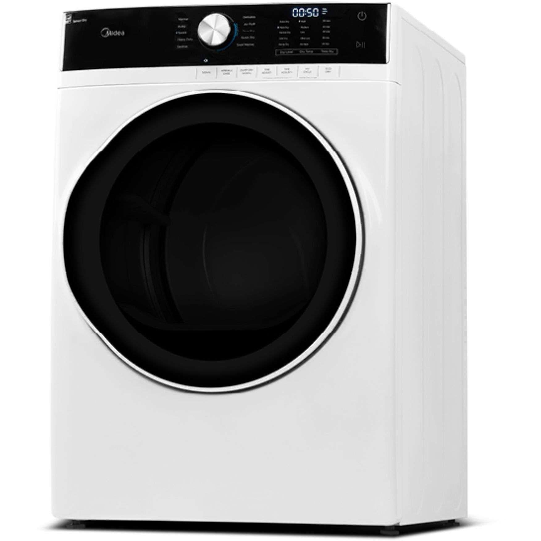  Midea 8.0 cu. ft. Electric Dryer with Sensor Dry Technologie MLE52N4AWW IMAGE 5