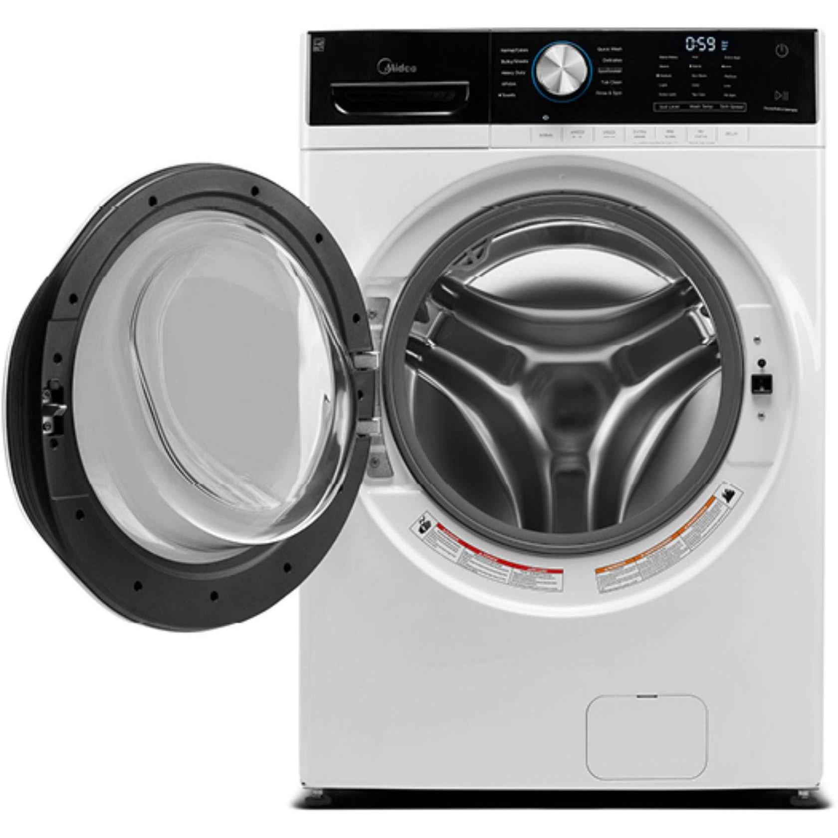  Midea 5.2 cu. ft. Front Loading Washer with Electronic Controls MLH52N4AWW IMAGE 2