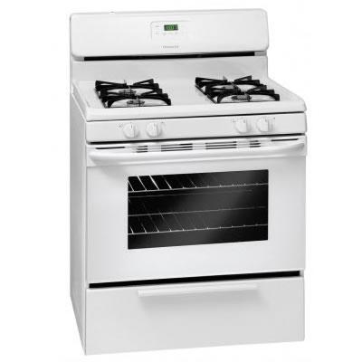  Frigidaire 30-inch Freestanding Gas Range FFGF3015LW IMAGE 1