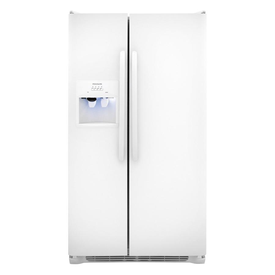  Frigidaire 36-inch, 26 cu. ft. Side-by-Side Refrigerator with Ice and Water FFHS2611LW IMAGE 1