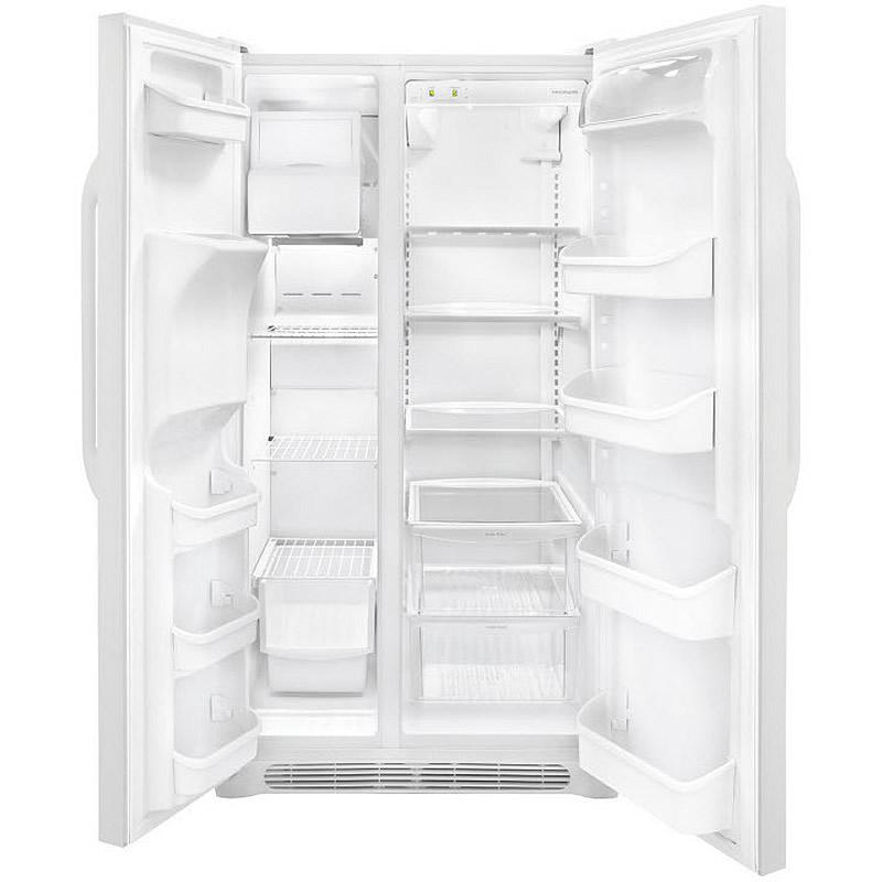  Frigidaire 36-inch, 26 cu. ft. Side-by-Side Refrigerator with Ice and Water FFHS2611LW IMAGE 3
