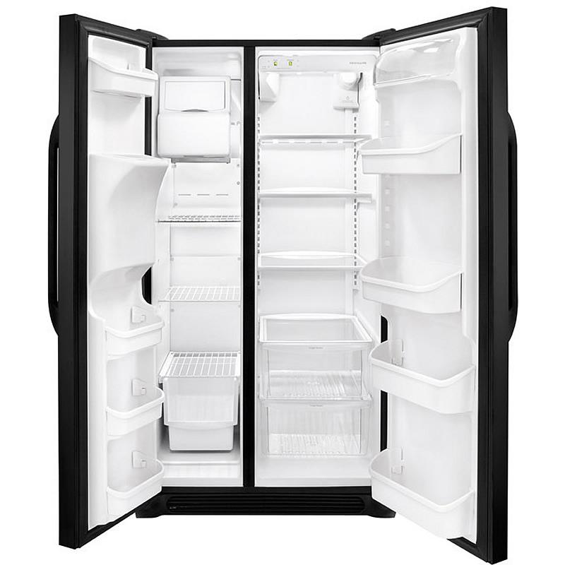  Frigidaire 36-inch, 26 cu. ft. Side-by-Side Refrigerator with Ice and Water FFHS2611LB IMAGE 3