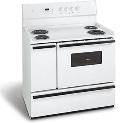  Frigidaire 40-inch Freestanding Electric Range FEF402BW IMAGE 1
