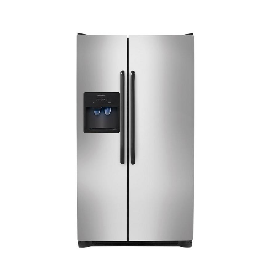  Frigidaire 36-inch, 26 cu. ft. Side-by-Side Refrigerator with Ice and Water FFHS2611LS IMAGE 1