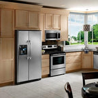  Frigidaire 36-inch, 26 cu. ft. Side-by-Side Refrigerator with Ice and Water FFHS2612LS IMAGE 3