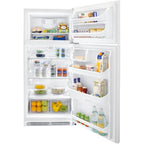  Frigidaire 28-inch, 16.5 cu. ft. Top Freezer Refrigerator FFHT1715LW IMAGE 2