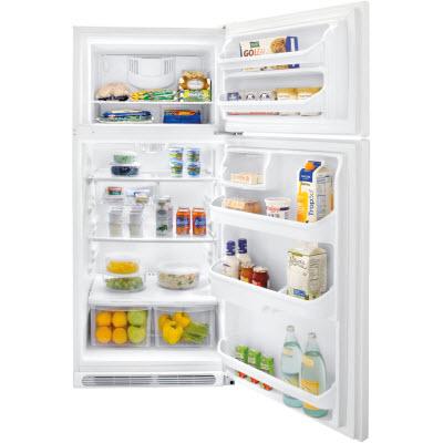  Frigidaire 28-inch, 16.5 cu. ft. Top Freezer Refrigerator FFHT1715LW IMAGE 2
