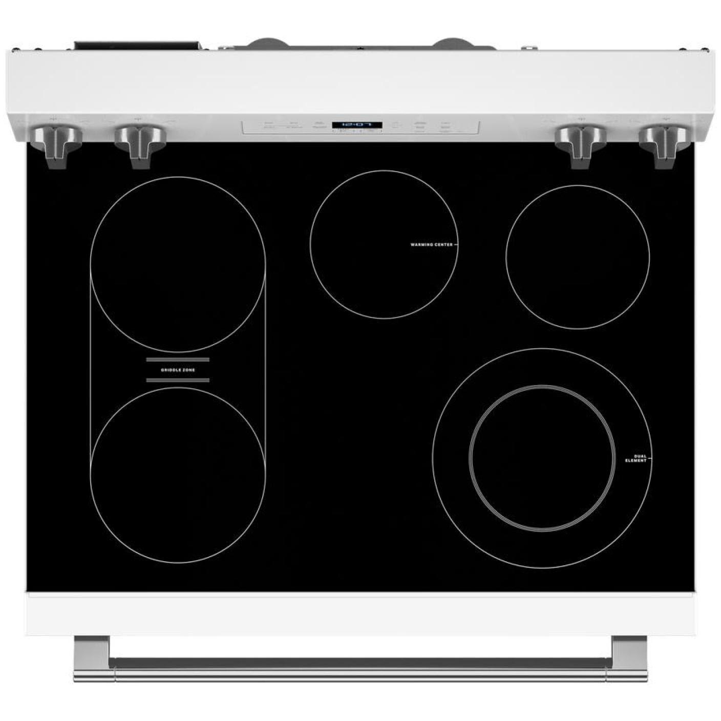  Maytag 30-inch Freestanding Electric Range with Convection Technology YMFES6030RW IMAGE 5