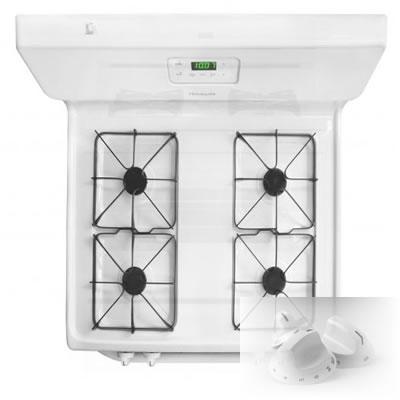  Frigidaire 30-inch Freestanding Gas Range FFGF3013LW IMAGE 2