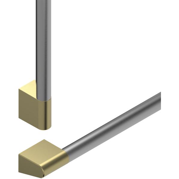  Fisher & Paykel Professional Round Flush Handle Kit for Integrated Refrigerator Freezer, 24" AHP3RD2484WBA IMAGE 2