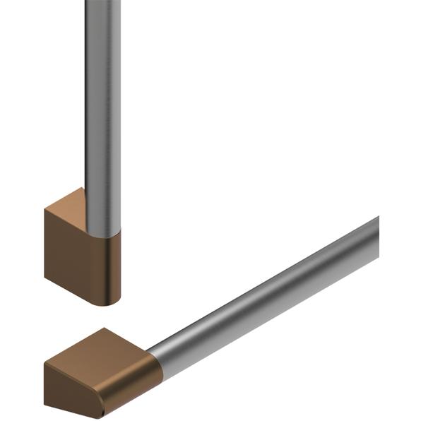  Fisher & Paykel Professional Round Flush Handle Kit for Integrated Refrigerator Freezer, 24" AHP3RD2484WDC IMAGE 2