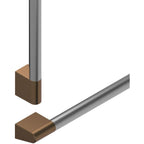  Fisher & Paykel Professional Round Flush Handle Kit for Integrated Column Refrigerator or Freezer AHP3RDSFDC IMAGE 2