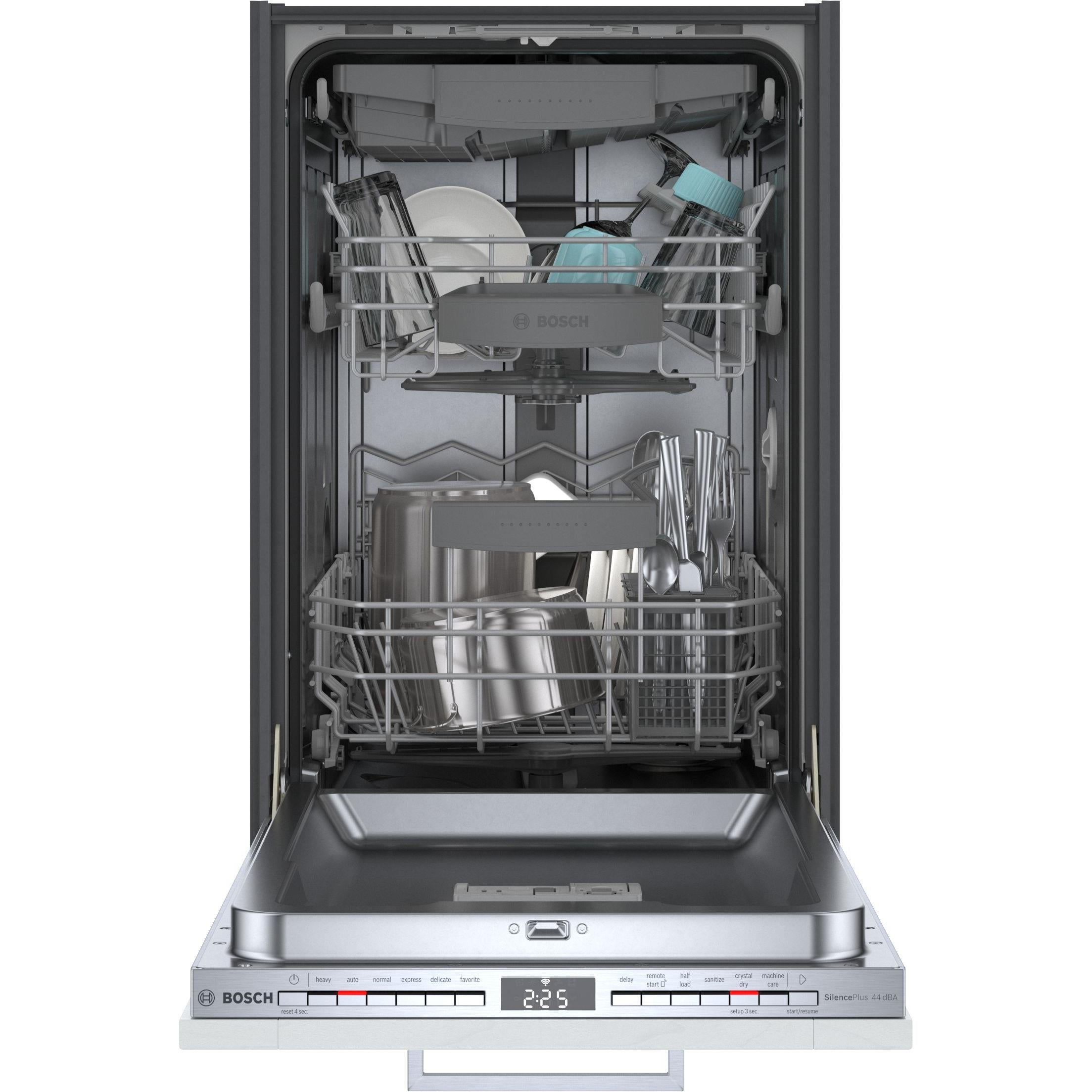  Bosch Full-integrated 18-inch Top Control Dishwasher with PrecisionWash® and Home Connect® SPV68C73UC IMAGE 4