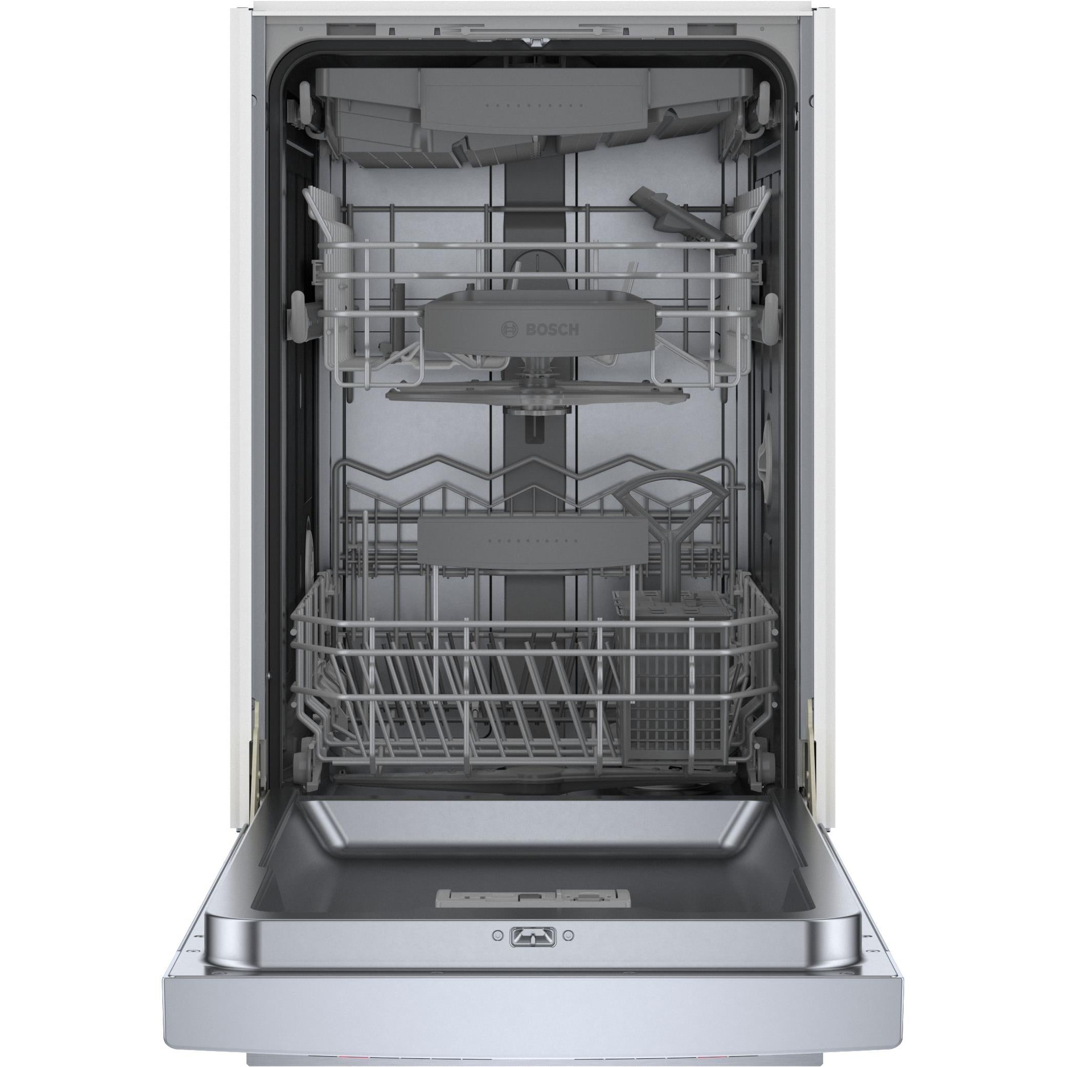  Bosch Built-in, 800 Series 18" Recessed Handle ADA-compliant Dishwasher SPE68C75UC IMAGE 5