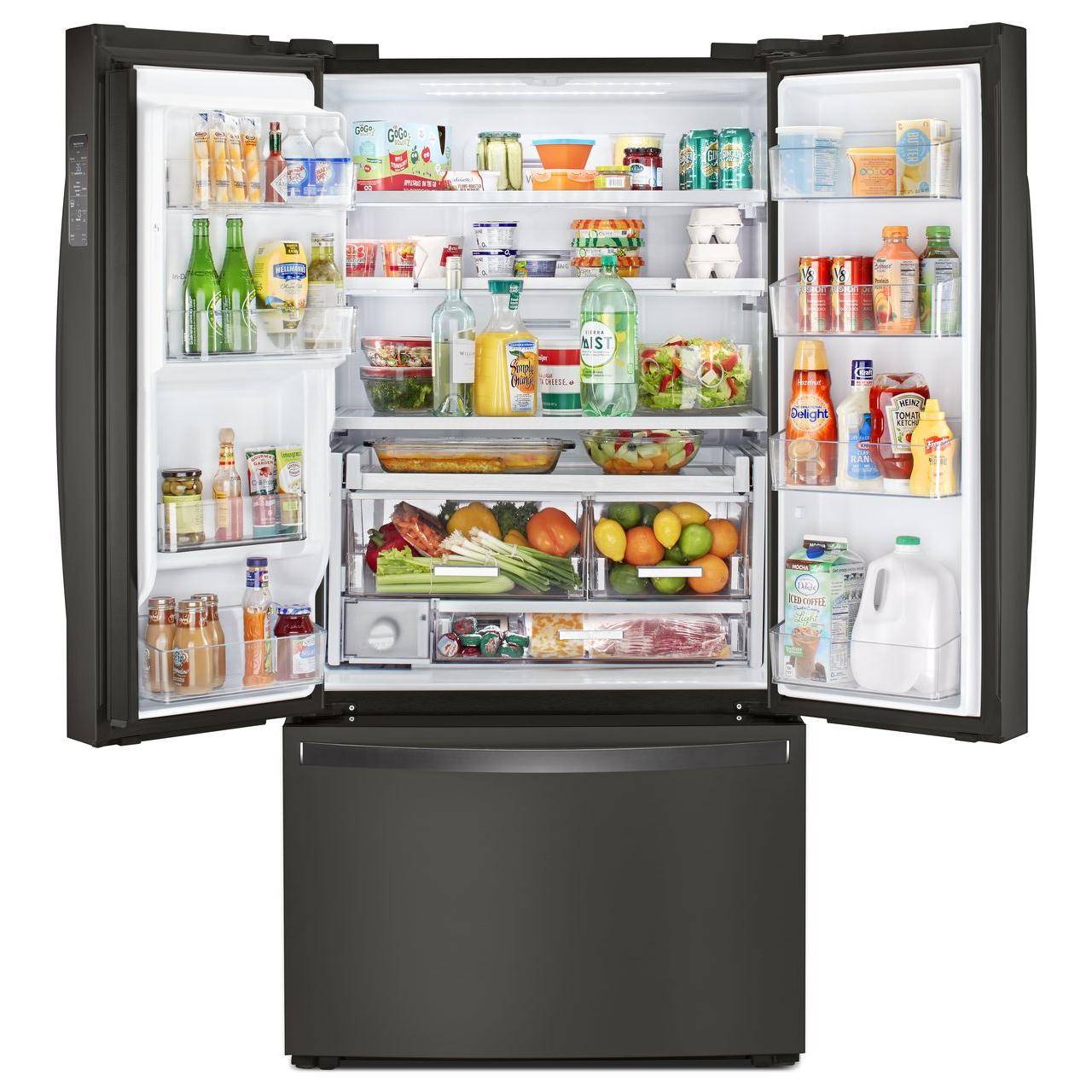  Whirlpool 36-inch, 23.8 cu. ft. Counter-Depth French 3-Door Refrigerator WRFC9636RV IMAGE 6