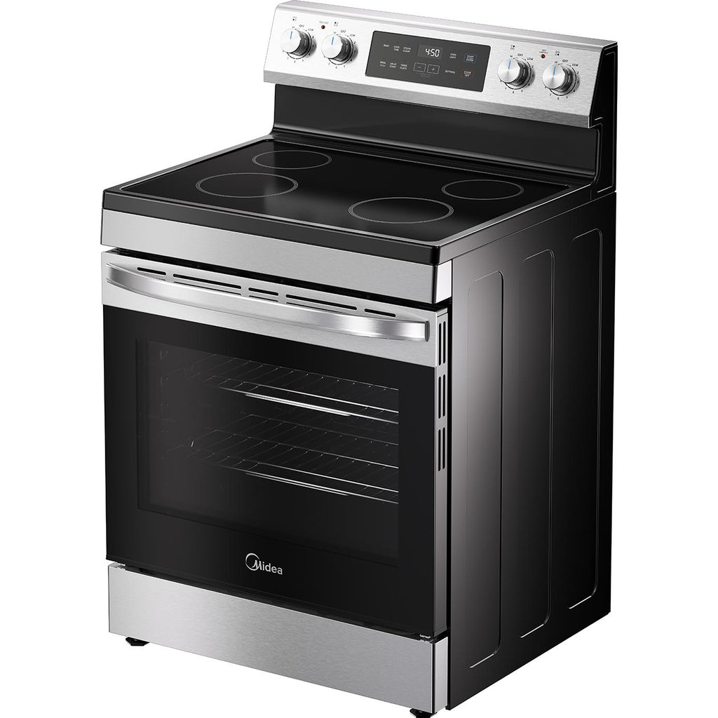  Midea 30-inch, 6.3 Cu.Ft. Free Standing Electric Range MER30B14ASTC IMAGE 10