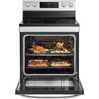  Midea 30-inch, 6.3 Cu.Ft. Free Standing Electric Range MER30B14ASTC IMAGE 3