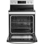  Midea 30-inch, 6.3 Cu.Ft. Free Standing Electric Range MER30B14ASTC IMAGE 4