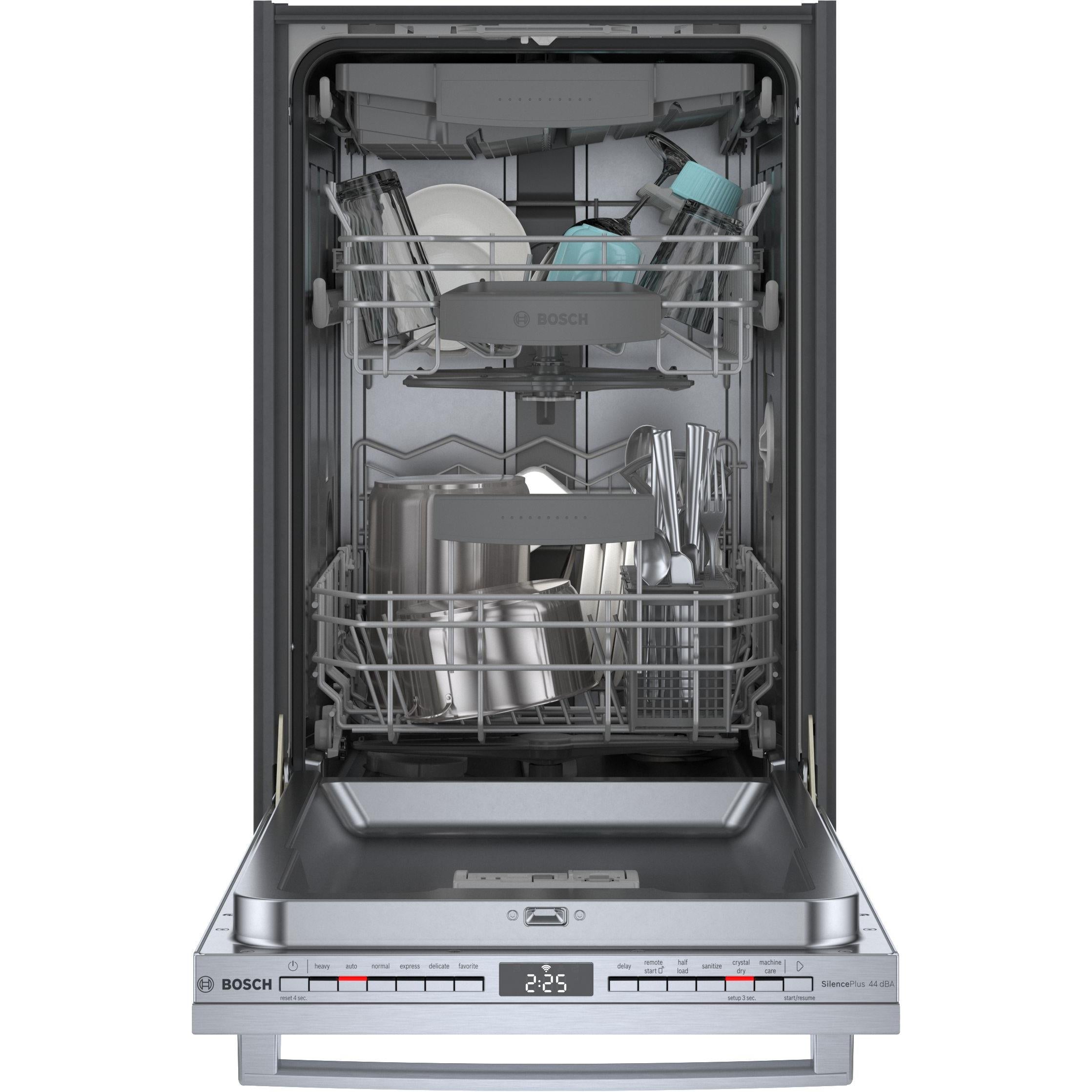  Bosch 18-inch Built-In Dishwasher with CrystalDry™ SPX68C75UC IMAGE 3