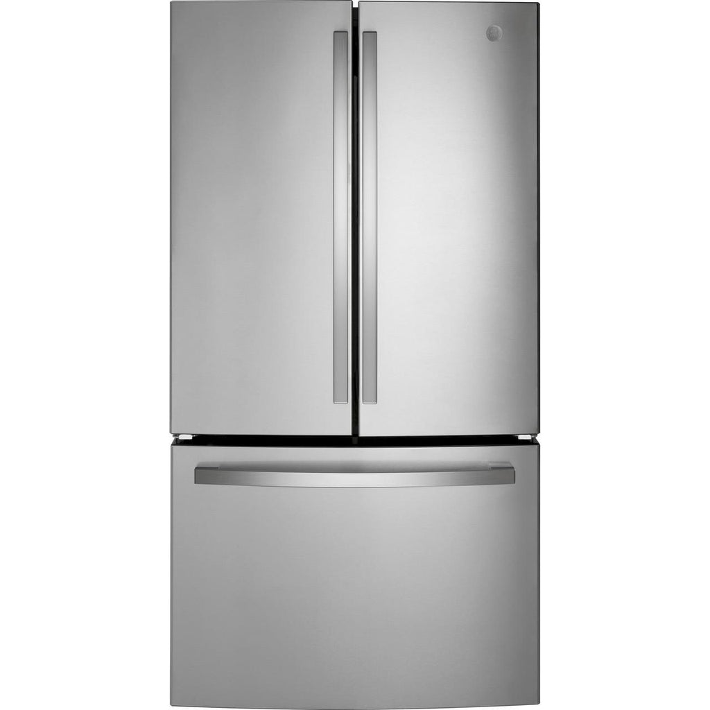  GE 36-inch, 21.9 cu.ft. Counter-Depth French 3-Door Refrigerator with Interior Ice Maker GWE22JYMFS IMAGE 1