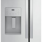  GE 36-inch, 20.6 cu.ft. Counter-Depth French 3-Door Refrigerator with Exterior Ice Maker GYE21JYMFS IMAGE 4