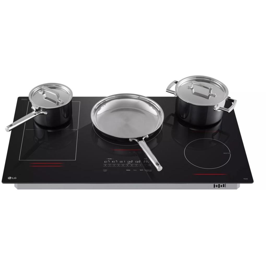  LG 36-inch Built-In Induction Cooktop with UltraHeat™ CBIH3617BE IMAGE 6
