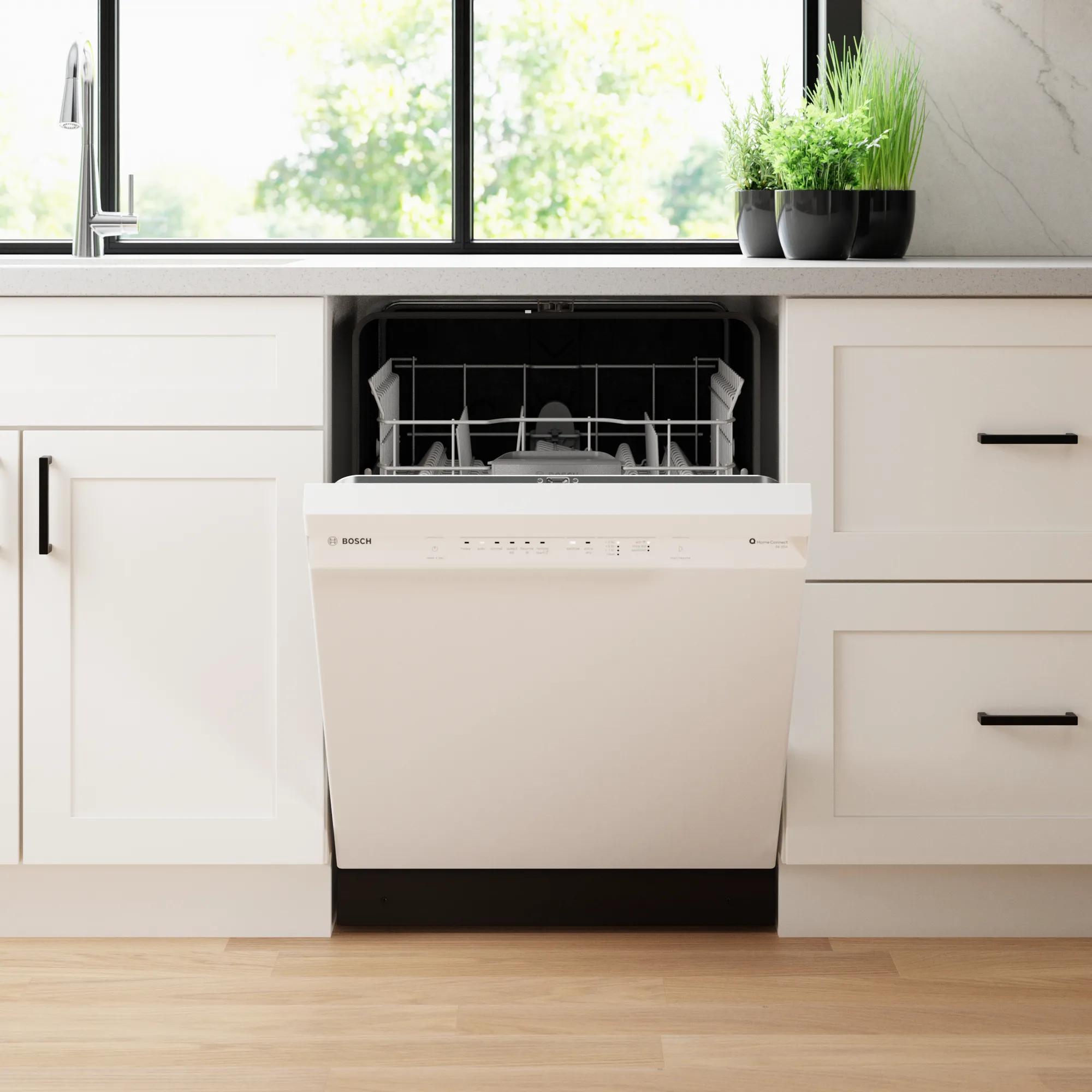  Bosch 24-inch 300 Series Dishwasher with anti-fingerprint SHE41CM2N IMAGE 11