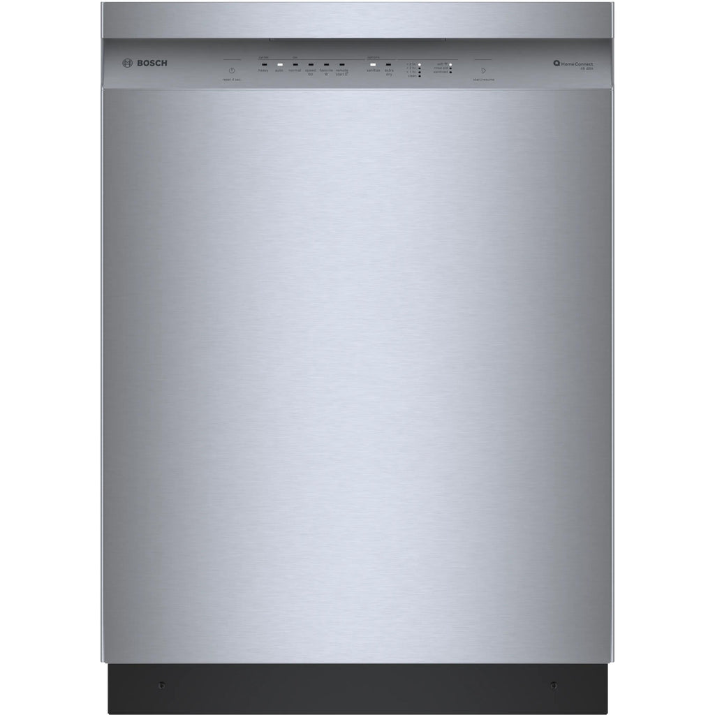  Bosch 24-inch 300 Series Dishwasher with anti-fingerprint SHE41CM5N IMAGE 1