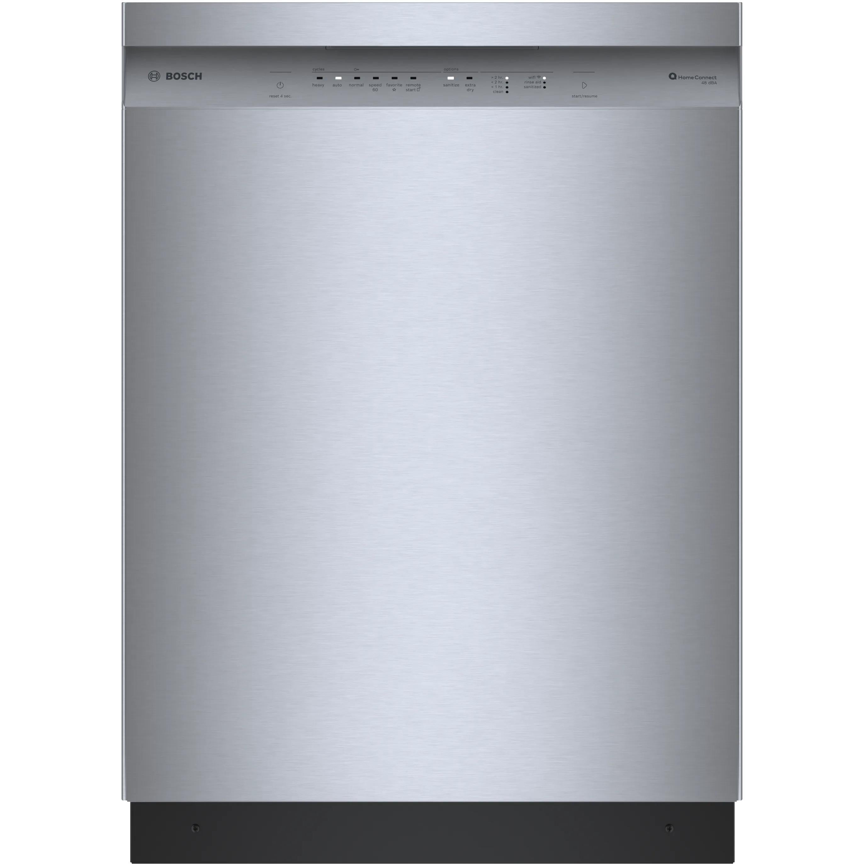  Bosch 24-inch 300 Series Dishwasher with anti-fingerprint SHE41CM5N IMAGE 1