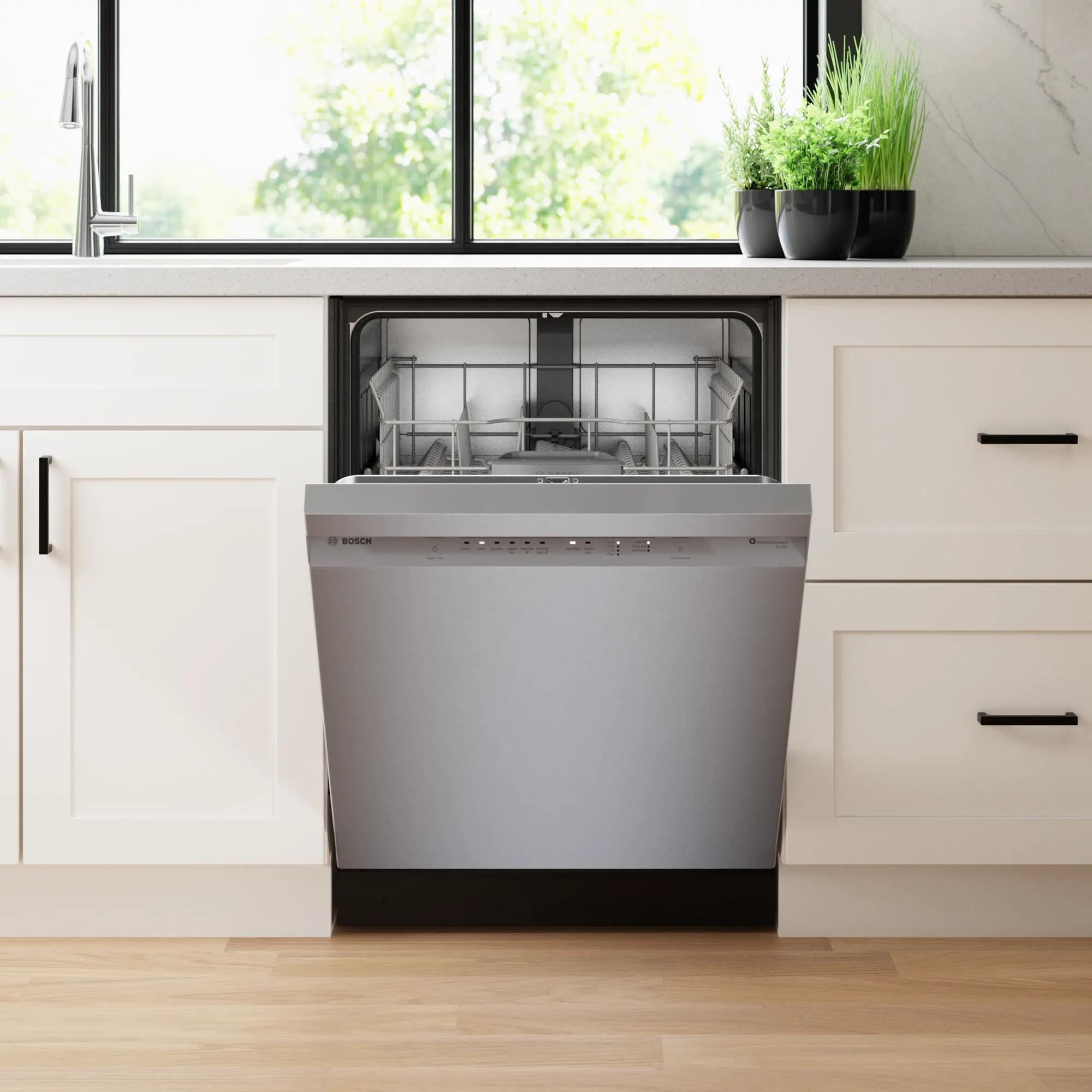  Bosch 24-inch 300 Series Dishwasher with anti-fingerprint SHE41CM5N IMAGE 11