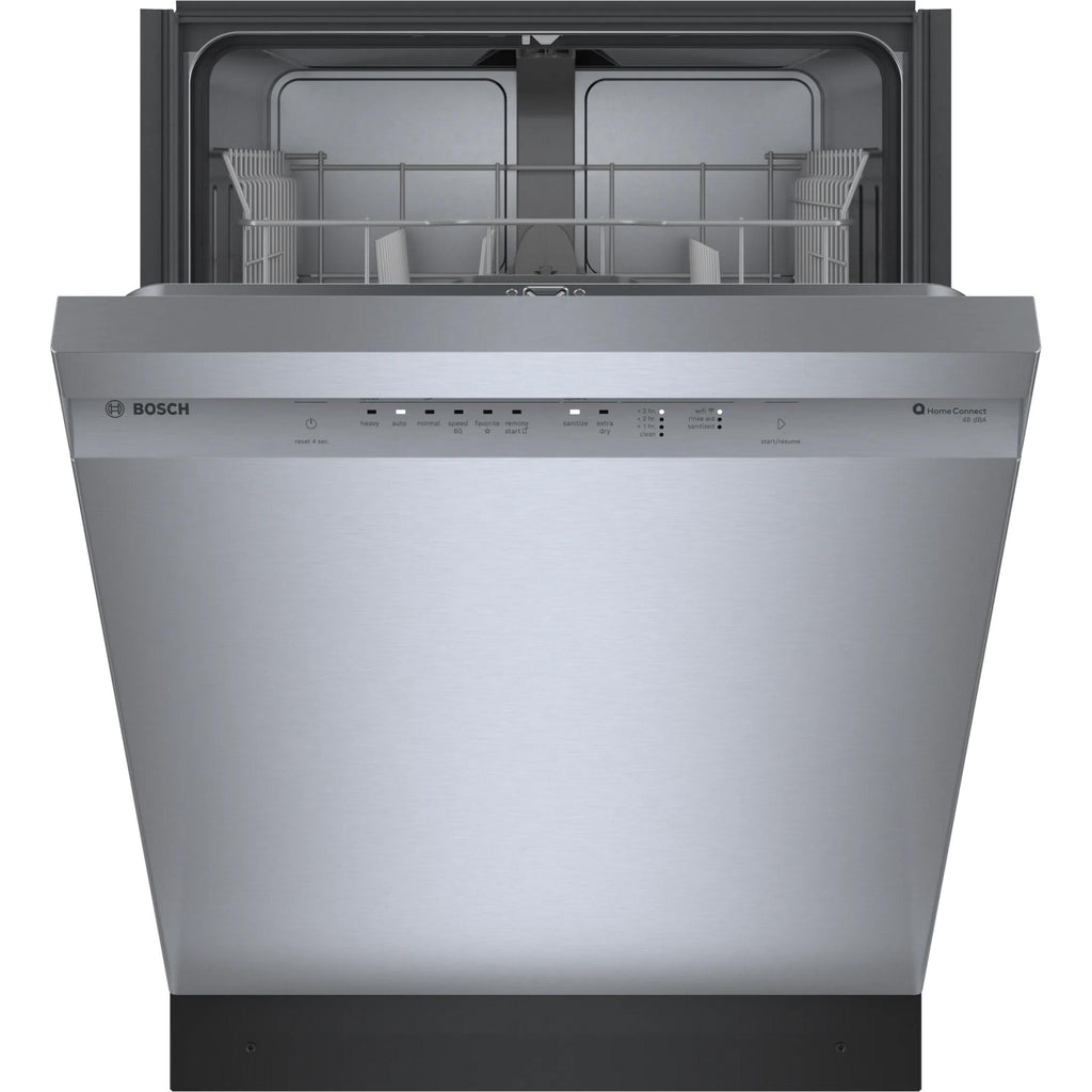  Bosch 24-inch 300 Series Dishwasher with anti-fingerprint SHE41CM5N IMAGE 2
